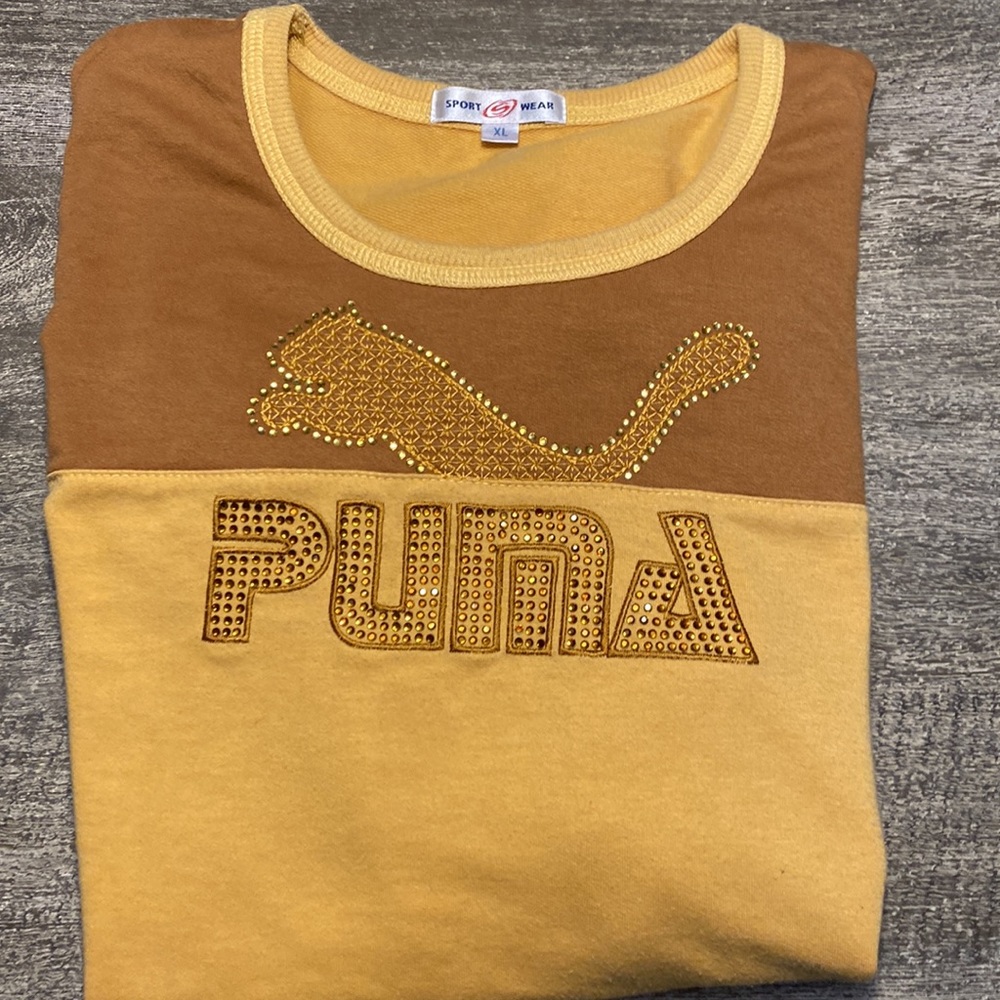 Puma sweater cotton material